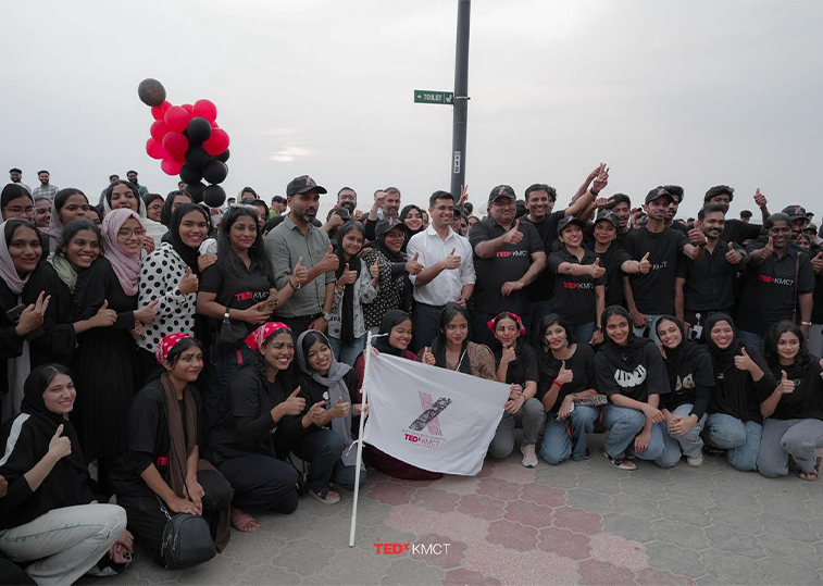 TEDxKMCT Truck Flagged Off by Kozhikode District Collector Mr. Snehil Kumar Singh, IAS