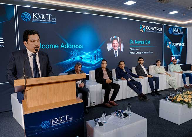 Minister P. Rajeeve Inaugurates KMCT Converge 2025: Shaping the Future of Work