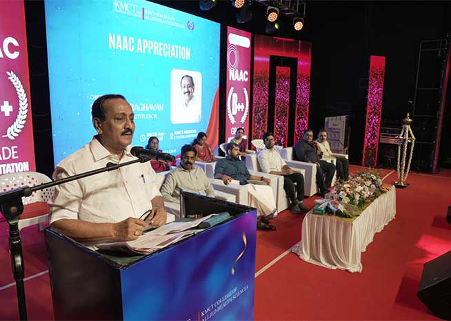 KMCT College of Allied Health Sciences Achieves NAAC Accreditation and New PG Courses Announced